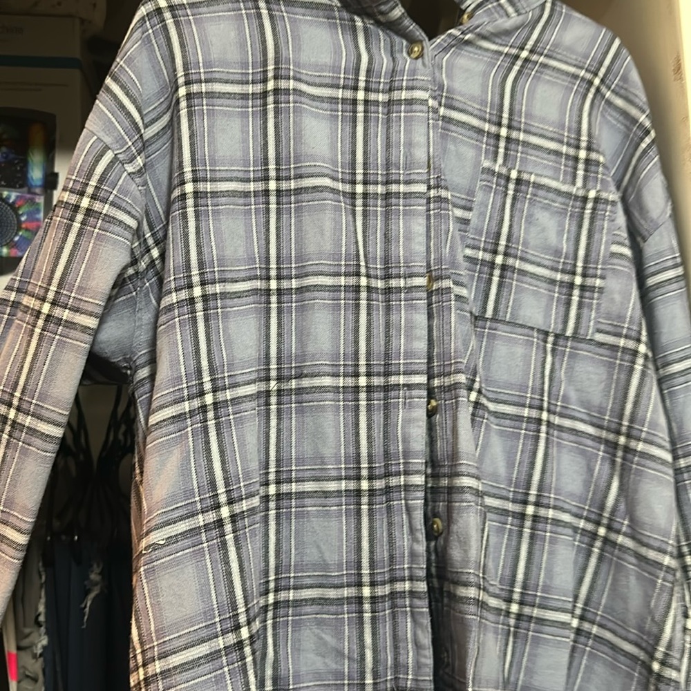 Oversized flannel